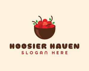 Sweet Cherry Bowl logo design