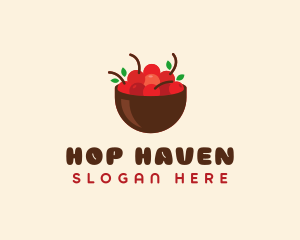 Sweet Cherry Bowl logo design