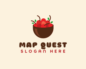 Sweet Cherry Bowl logo design