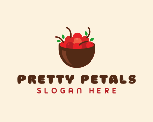 Sweet Cherry Bowl logo design