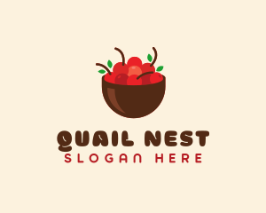 Sweet Cherry Bowl logo design