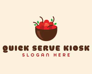 Sweet Cherry Bowl logo design