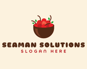 Sweet Cherry Bowl logo design