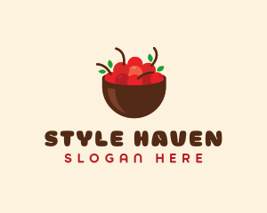 Sweet Cherry Bowl logo design