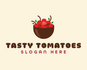 Sweet Cherry Bowl logo design