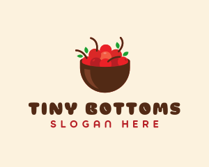 Sweet Cherry Bowl logo design