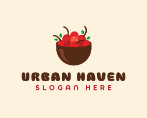 Sweet Cherry Bowl logo design