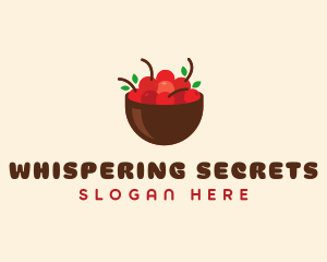 Sweet Cherry Bowl logo design