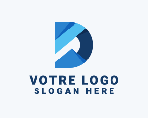 Agency - Professional Modern Business Letter D logo design