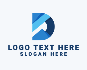 Technology - Professional Modern Business Letter D logo design