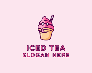 Ice Cream Cone logo design