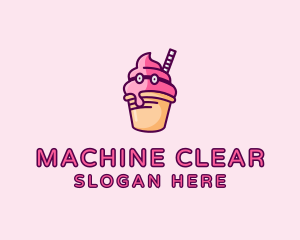 Ice Cream - Ice Cream Cone logo design