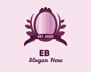 Fairy Tale - Purple Feminine Mirror logo design