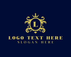 Luxury - Luxury Royal Crown Crest logo design