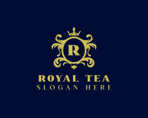 Luxury Royal Crown Crest logo design