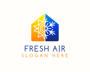 Hot Cold House logo design