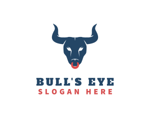 Wild Angry Bull logo design