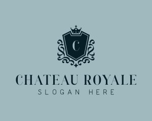 Academy Royal Shield logo design