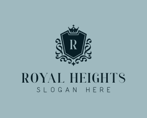 Academy Royal Shield logo design