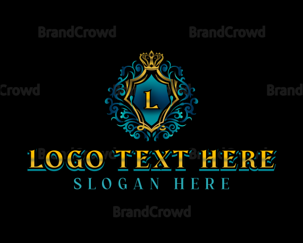 Luxury Royal Shield Logo