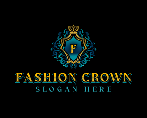 Luxury Royal Shield logo design