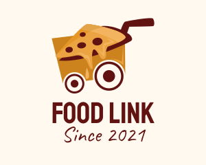 Pizza Food Cart  logo design