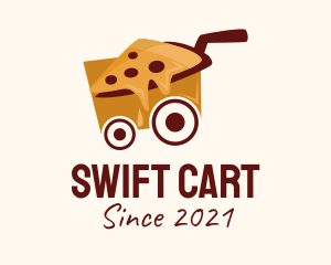 Pizza Food Cart  logo design