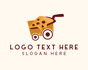 New Haven Style Pizza - Pizza Food Cart logo design