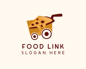 Pizza Food Cart  logo design