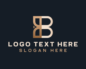Interior - Interior Design Contractor Letter B logo design