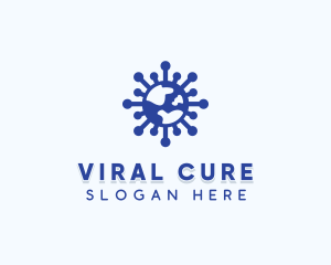 Disease - Global Virus Pandemic logo design