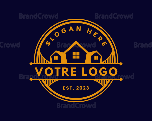 Realty Roof House Logo