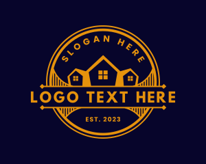 Refurbish - Realty Roof House logo design