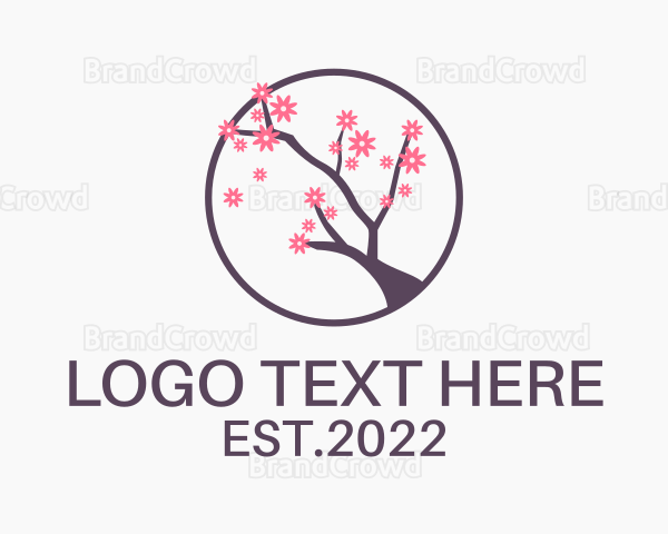 Sakura Flower Garden Logo