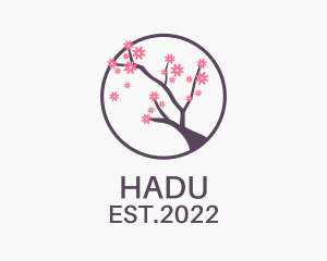 Spring - Sakura Flower Garden logo design