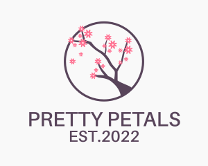 Sakura Flower Garden  logo design