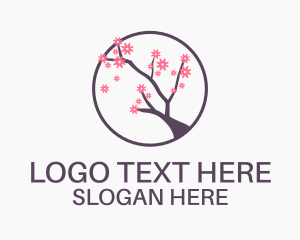 Sakura Flower Garden  Logo