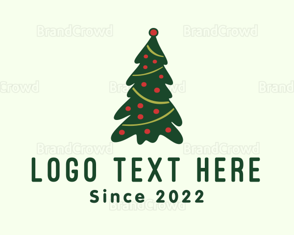Decorative Pine Tree Logo