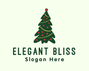 Decorative Pine Tree Logo