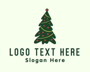 Decorative Pine Tree Logo