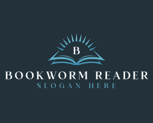 Reader - College Study Book logo design