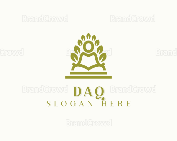 Zen Meditation Yoga Logo