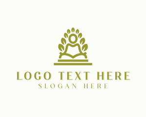 Yoga Studio - Zen Meditation Yoga logo design