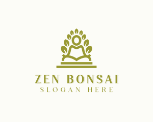 Zen Meditation Yoga logo design