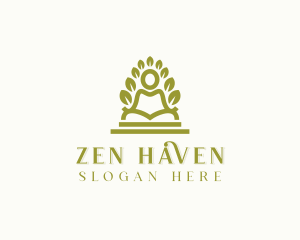 Zen Meditation Yoga logo design