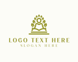 Yogi - Zen Meditation Yoga logo design
