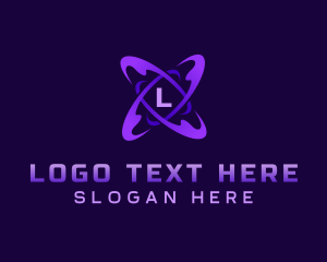 Science - Digital Science Orbit logo design