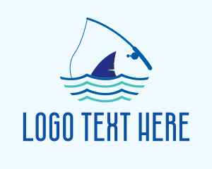 Marine - Marine Shark Fishing logo design