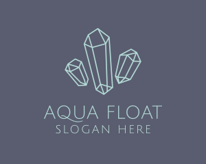 Floating  Crystals Boutique  logo design