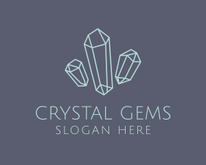 Floating  Crystals Boutique  logo design